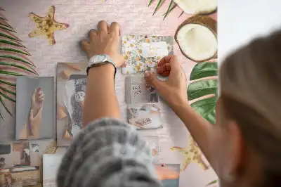 Prikbord van kurk Zomerafsluiting