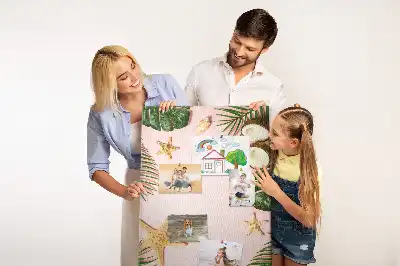 Prikbord van kurk Zomerafsluiting