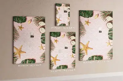 Prikbord van kurk Zomerafsluiting