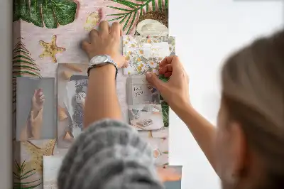 Prikbord van kurk Zomerafsluiting