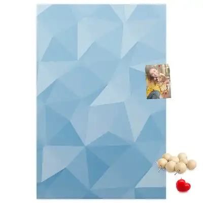 Prikbord van kurk Geometrisch motief