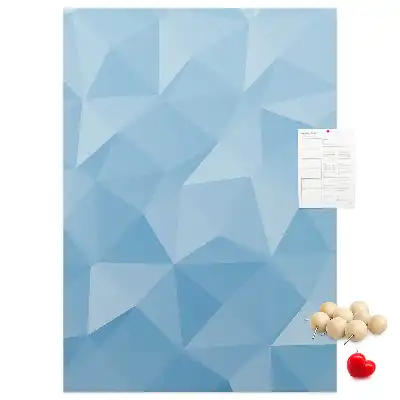 Prikbord van kurk Geometrisch motief