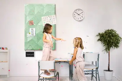Prikbord van kurk Stijlvol motief