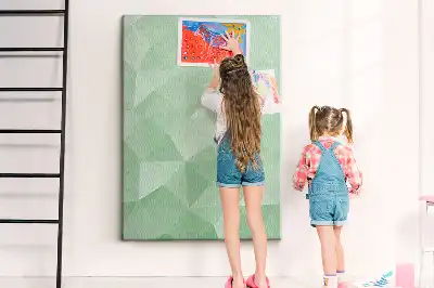Prikbord van kurk Stijlvol motief