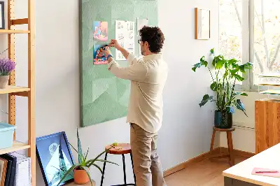 Prikbord van kurk Stijlvol motief