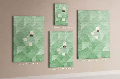 Prikbord van kurk Stijlvol motief