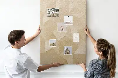 Prikbord Lineair motief