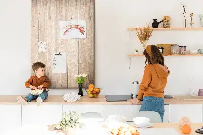 Prikbord Lichte houten planken