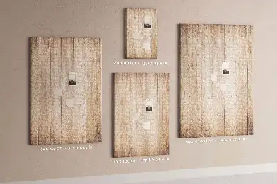 Prikbord Lichte houten planken