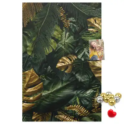 Prikbord Tropische bladeren