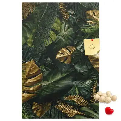 Prikbord Tropische bladeren