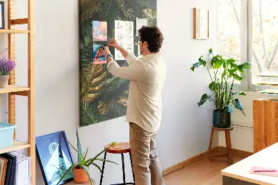 Prikbord Tropische bladeren