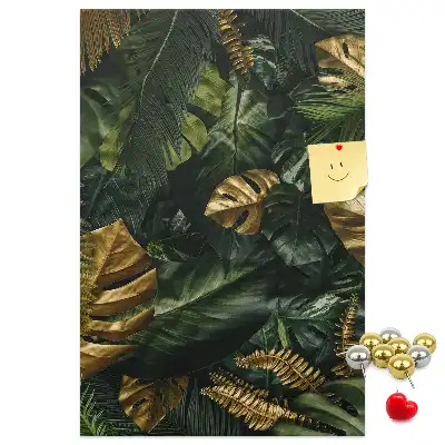 Prikbord Tropische bladeren