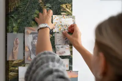 Prikbord Tropische bladeren