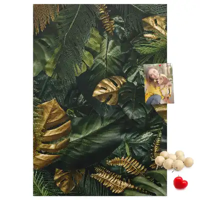 Prikbord Tropische bladeren