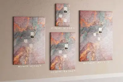Prikbord Klassiek marmerpatroon