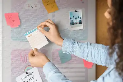 Prikbord van kurk Eenhoorn planner
