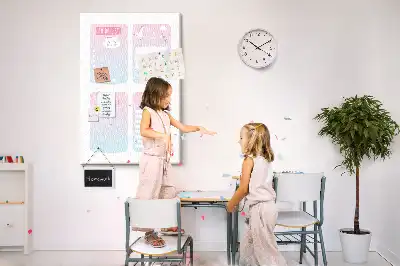 Prikbord van kurk Eenhoorn planner