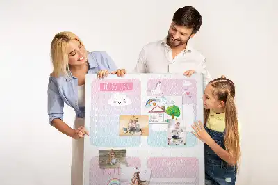 Prikbord van kurk Eenhoorn planner