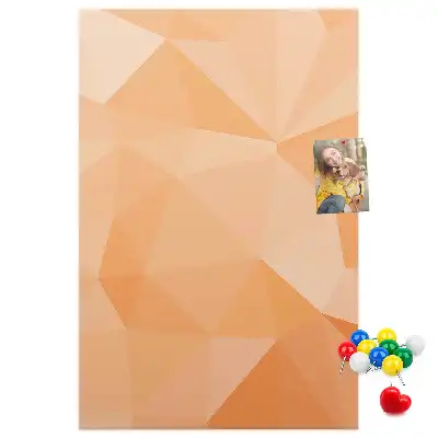 Prikbord Abstractie van driehoeken