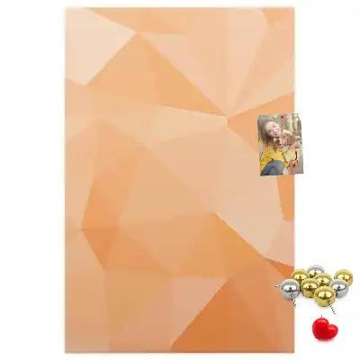 Prikbord Abstractie van driehoeken