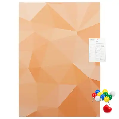 Prikbord Abstractie van driehoeken