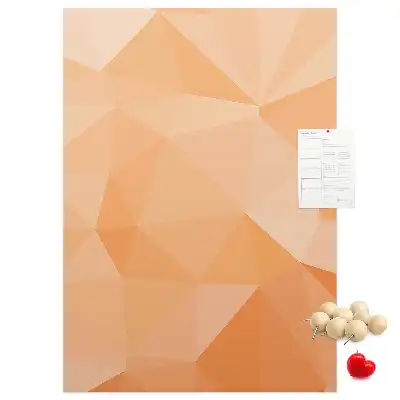 Prikbord Abstractie van driehoeken