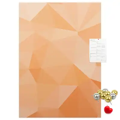 Prikbord Abstractie van driehoeken