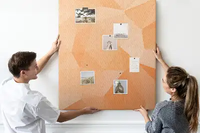 Prikbord Abstractie van driehoeken