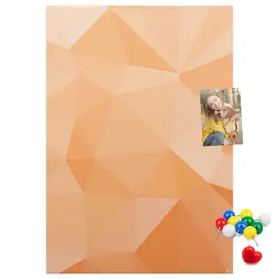 Prikbord Abstractie van driehoeken