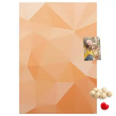 Prikbord Abstractie van driehoeken