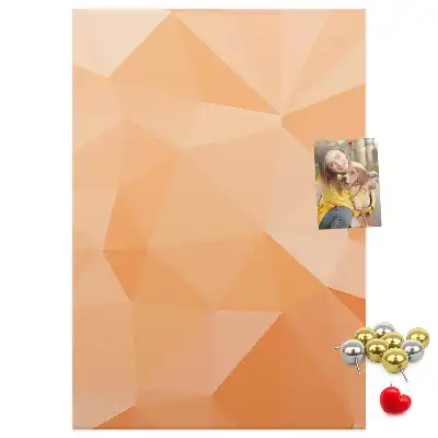 Prikbord Abstractie van driehoeken