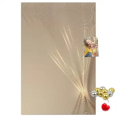 Prikbord van kurk Lichtabstractie