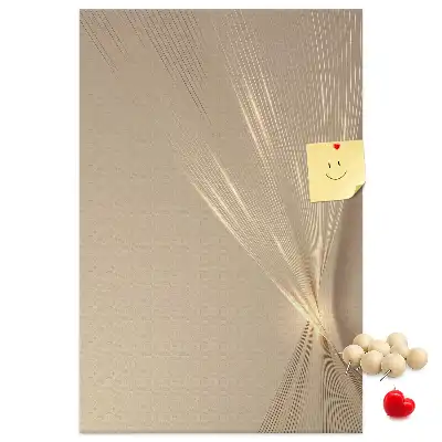 Prikbord van kurk Lichtabstractie