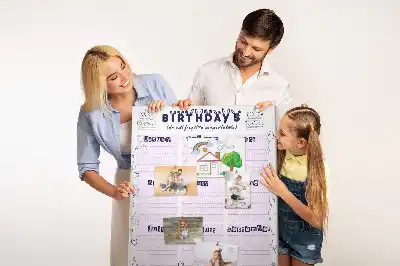 Prikbord Verjaardagsfeestplanner