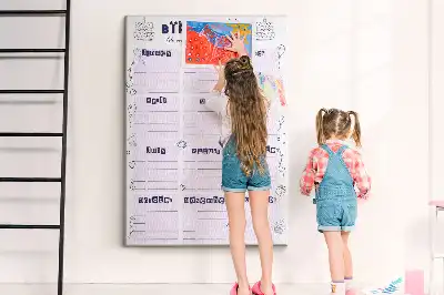 Prikbord Verjaardagsfeestplanner