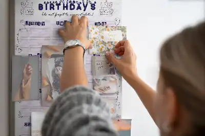 Prikbord Verjaardagsfeestplanner