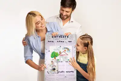 Prikbord Verjaardagsfeestplanner
