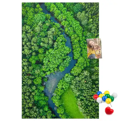 Prikbord van kurk Bosbeek
