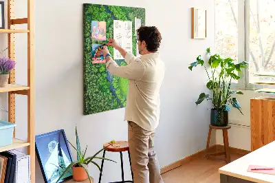 Prikbord van kurk Bosbeek