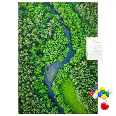 Prikbord van kurk Bosbeek
