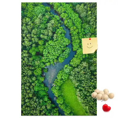 Prikbord van kurk Bosbeek