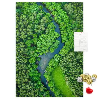 Prikbord van kurk Bosbeek