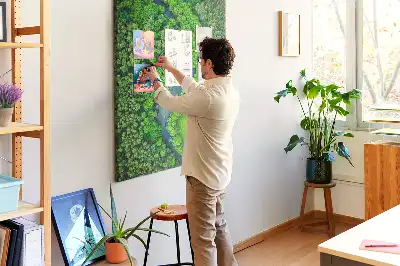 Prikbord van kurk Bosbeek