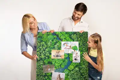 Prikbord van kurk Bosbeek
