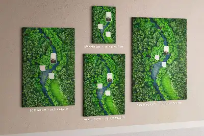 Prikbord van kurk Bosbeek
