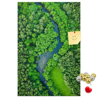 Prikbord van kurk Bosbeek