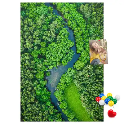 Prikbord van kurk Bosbeek