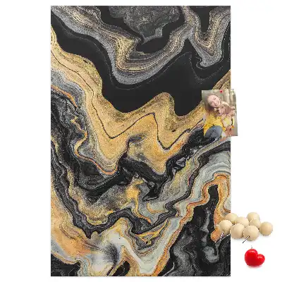 Prikbord Artistieke abstracte vlekken
