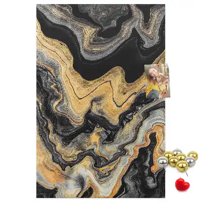 Prikbord Artistieke abstracte vlekken